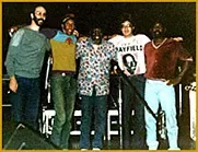 Buzz Amato — Curtis Mayfield and band