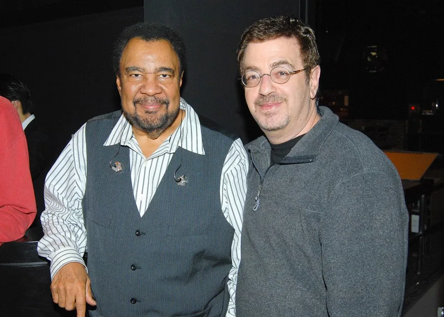 Buzz Amato — hangin' out with the master himself George Duke