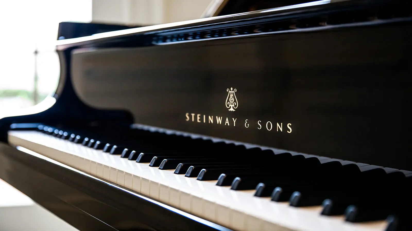 Piano lessons Decatur GA - Steinway piano keyboard for professional instruction